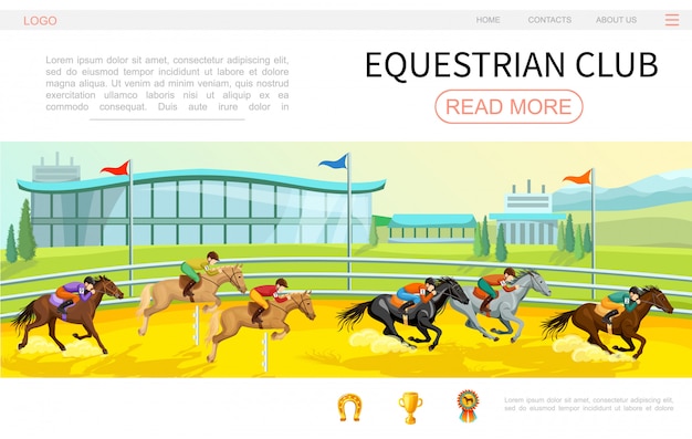 Download Free Download Free Cartoon Equestrian Competition Web Page Template Use our free logo maker to create a logo and build your brand. Put your logo on business cards, promotional products, or your website for brand visibility.