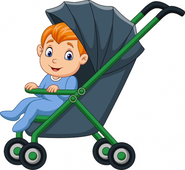 baby in a carriage
