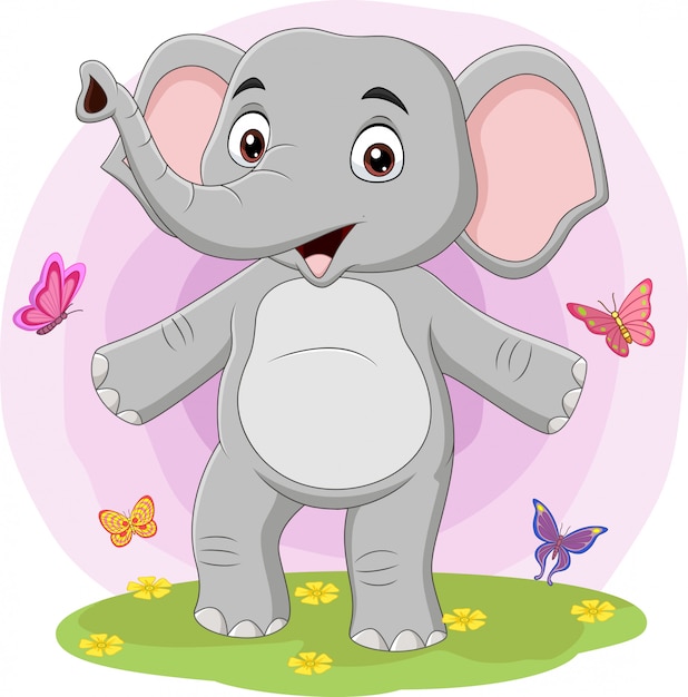 Free Free 287 Happy Elephant Svg SVG PNG EPS DXF File