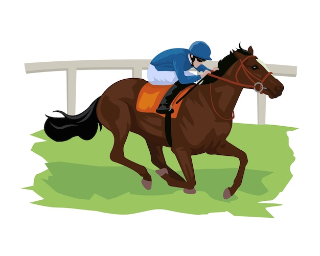 Cartoon Horse Racing - Carinewbi