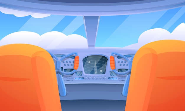Download Free Cartoon Interior Of A Flying Airplane Cockpit Vector Illustration Use our free logo maker to create a logo and build your brand. Put your logo on business cards, promotional products, or your website for brand visibility.