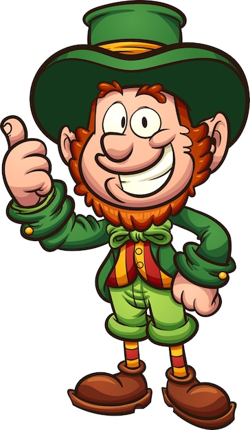 Download Premium Vector | Cartoon leprechaun