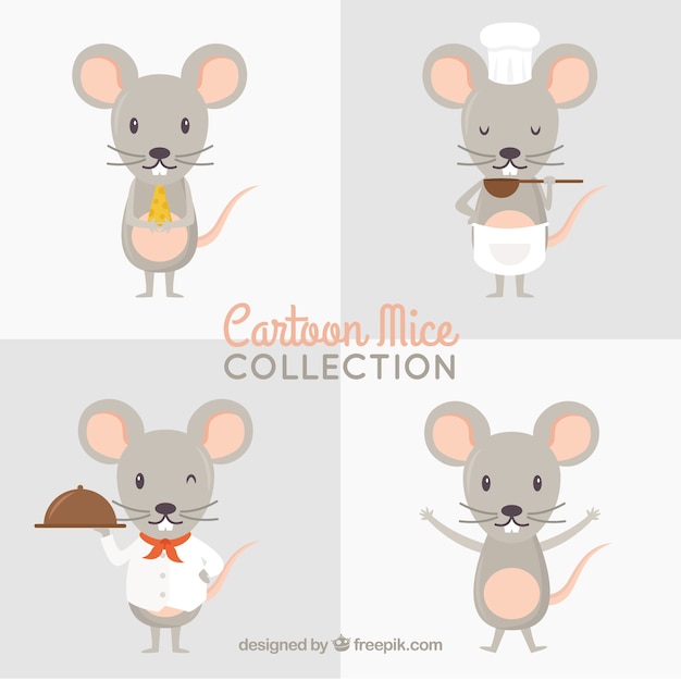 Cartoon mice collection