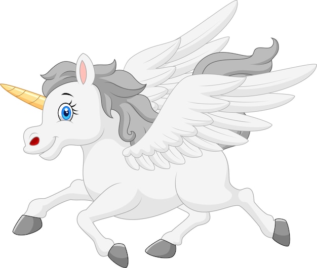 Cartoon Pegasus / He is presumably the youngest of his siblings, and