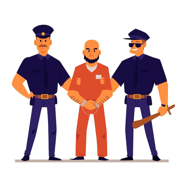 Correctional Officer Cartoon