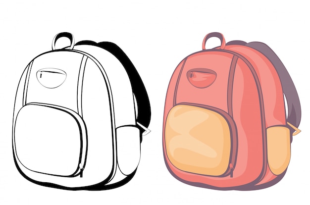 cartoon backpacks for school