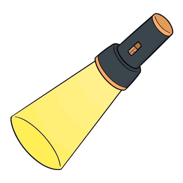 Premium Vector | Cartoon torch