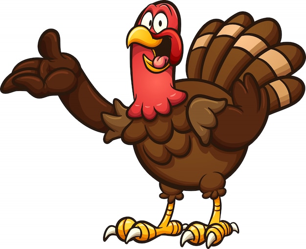 Download Cartoon turkey | Premium Vector