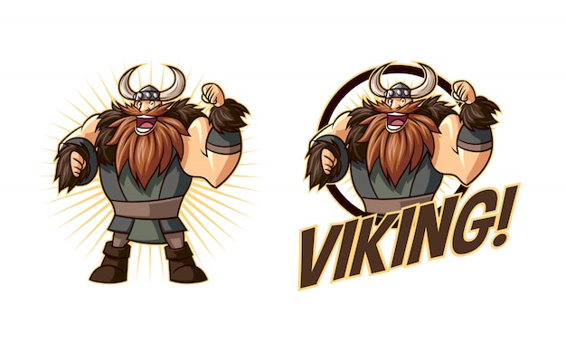Download Free Cartoon Viking Character Mascot Logo Premium Vector Use our free logo maker to create a logo and build your brand. Put your logo on business cards, promotional products, or your website for brand visibility.
