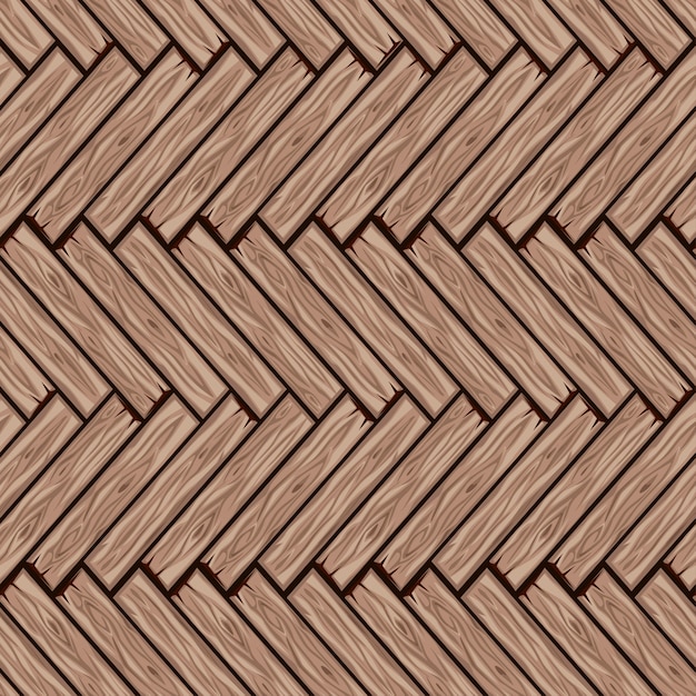 Premium Vector Cartoon Wood Floor Tiles Pattern Seamless Texture Wooden Herringbone Parquet Board