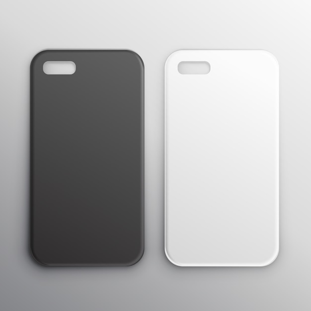 Cases for mobile, mockup Vector | Free Download