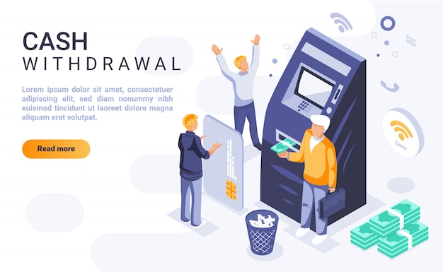 premium-vector-cash-withdrawal-landing-page-banner-with-isometric