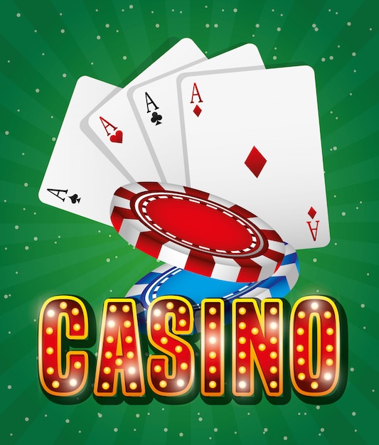 Free Vector | Casino games design