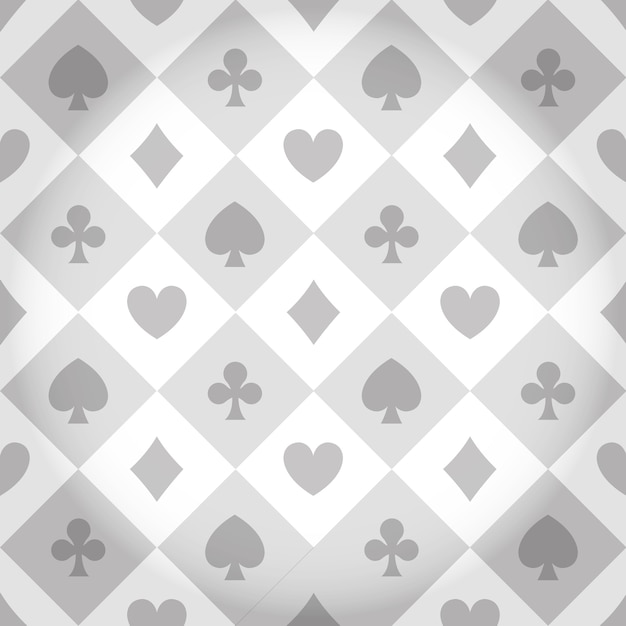 Premium Vector Casino pattern background vector illustration graphic