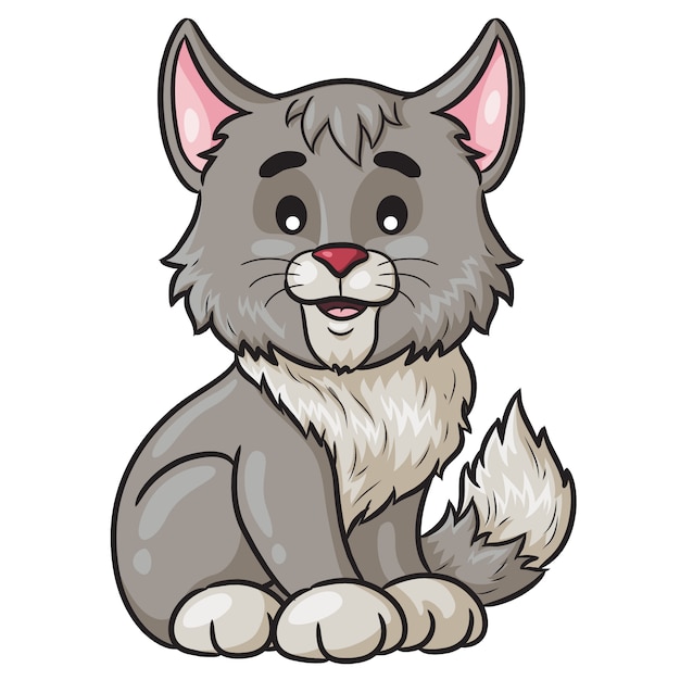 Download Premium Vector | Cat cartoon cute