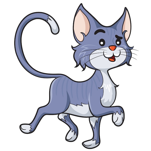 Free Cartoon Cat Svg - 1702+ SVG File for Cricut - Creative commons ...