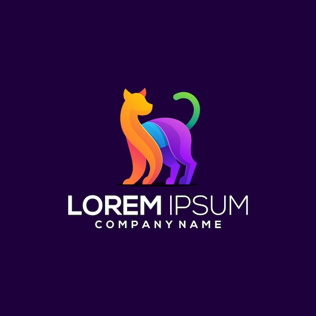 cat logo design