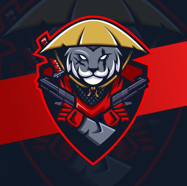 Download Free Cat Ronin Ninja Mascot Esport Logo Premium Vector Use our free logo maker to create a logo and build your brand. Put your logo on business cards, promotional products, or your website for brand visibility.