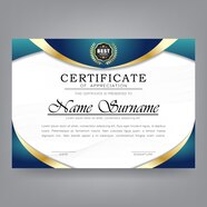 Premium Vector Certificate Of Appreciation Modern Template