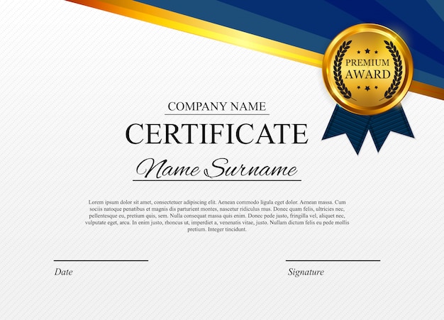 Premium Vector Certificate Template Background Award Diploma Design Blank,Swimming Pool Design Software