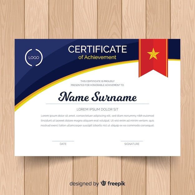 Certificate template Vector | Free Download