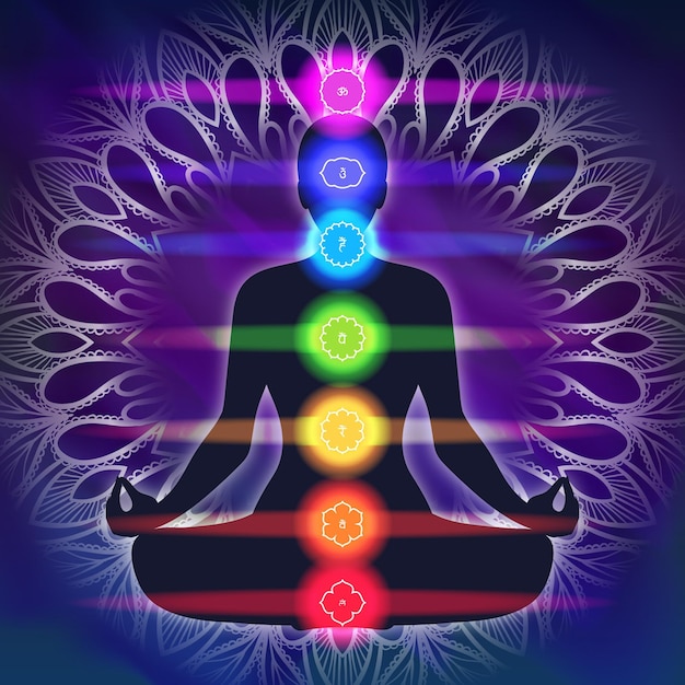 Chakras Mystical Concept Free Vector   Chakras Mystical Concept 23 2148565963 