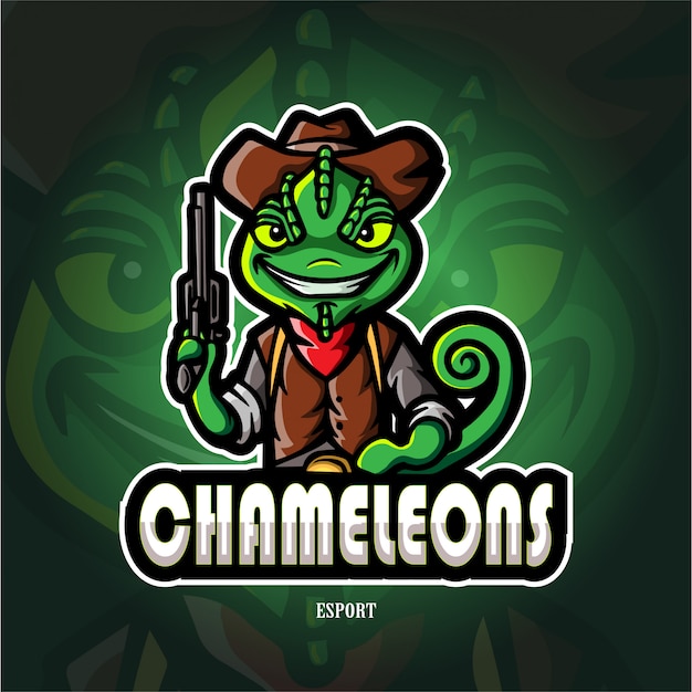 Download Free Chameleon Coboy Mascot Esport Logo Premium Vector Use our free logo maker to create a logo and build your brand. Put your logo on business cards, promotional products, or your website for brand visibility.