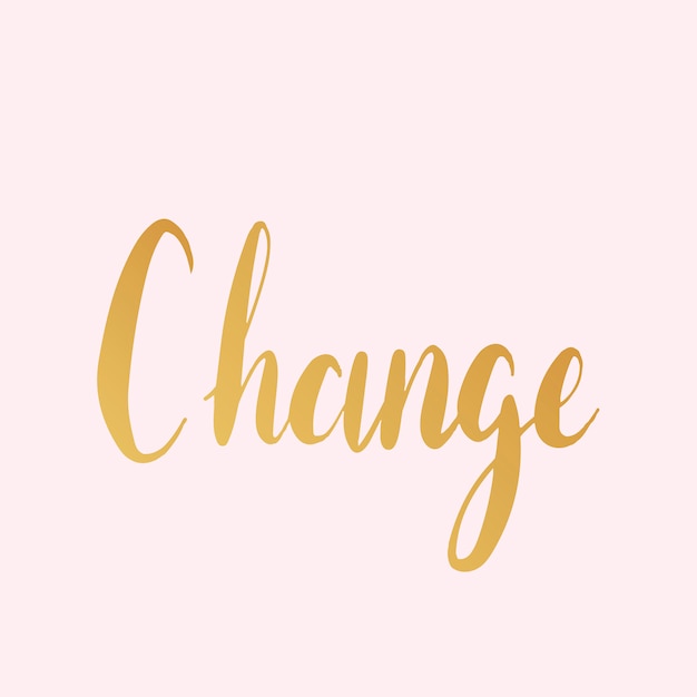Change text typography style vector Free Vector