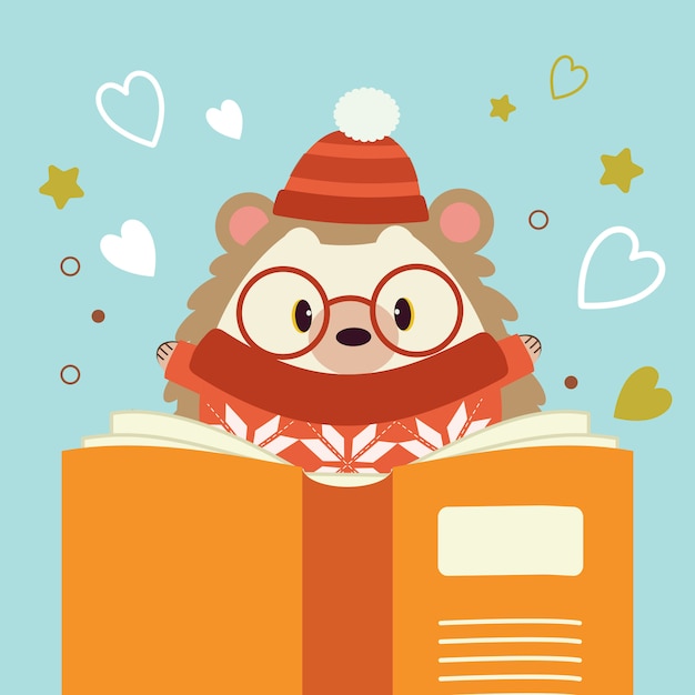 12+ Baby hedgehogs clipart reading