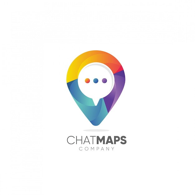 Download Free Chat Maps Company Logo Premium Vector Use our free logo maker to create a logo and build your brand. Put your logo on business cards, promotional products, or your website for brand visibility.