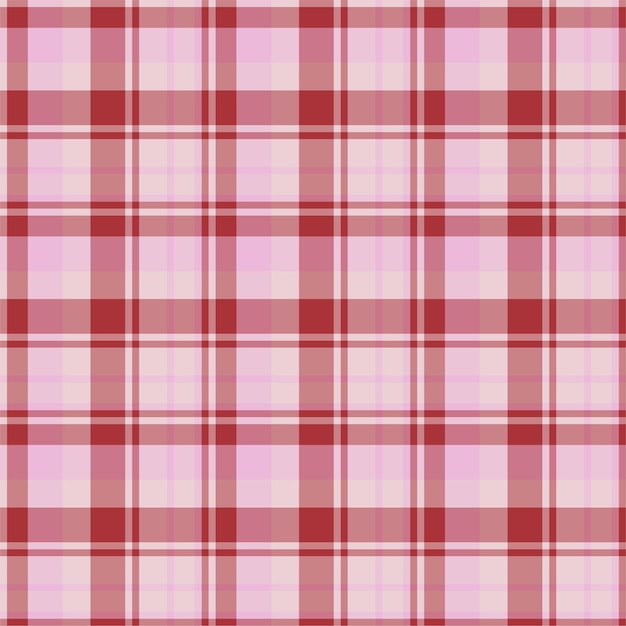 Premium Vector | Check plaid seamless pattern. flat fabric design. tartan.