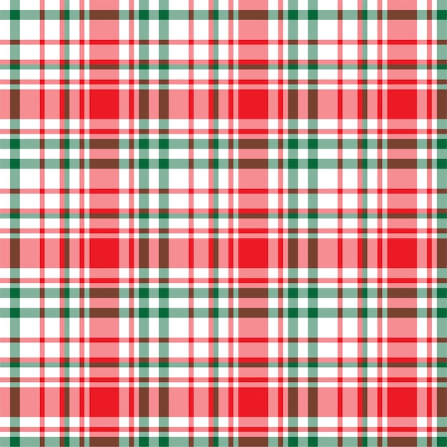 Premium Vector | Check plaid seamless pattern