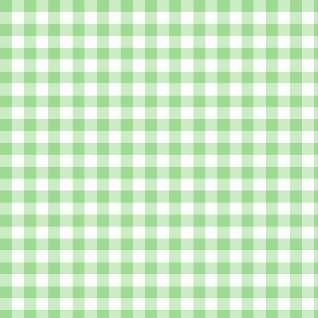 Checkerad green and white background | Premium Vector