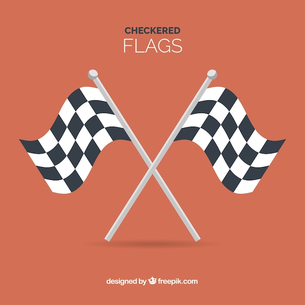 Download Checkered flag background | Free Vector