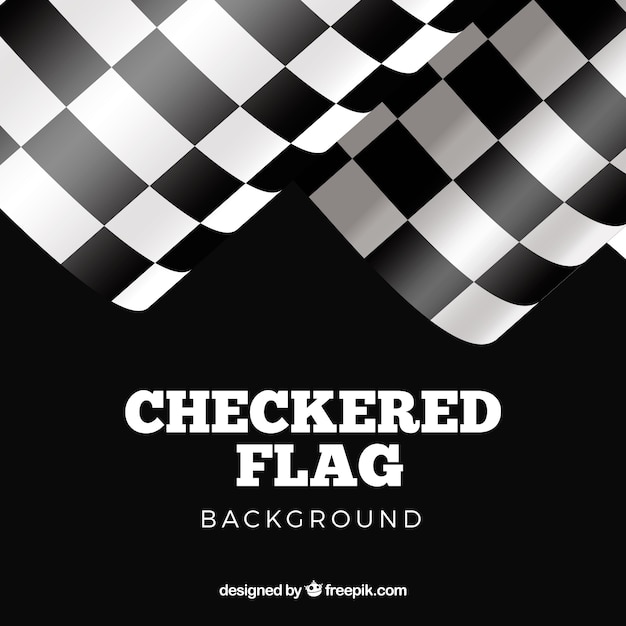 Checkered Flag Design Vector Free Download