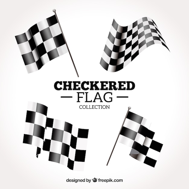 Download Checkered flag design Vector | Free Download