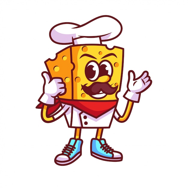 Download Free Cheese Chef Mascot Logo Cartoon Premium Vector Use our free logo maker to create a logo and build your brand. Put your logo on business cards, promotional products, or your website for brand visibility.