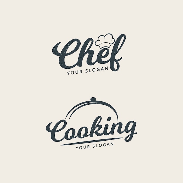 Download Free Chef And Cooking Logo Template Premium Vector Use our free logo maker to create a logo and build your brand. Put your logo on business cards, promotional products, or your website for brand visibility.
