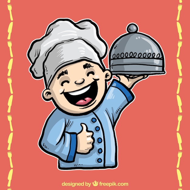 chef illustration free download