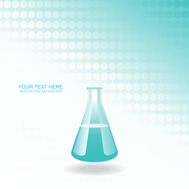 Chemical bottle design | Free Vector