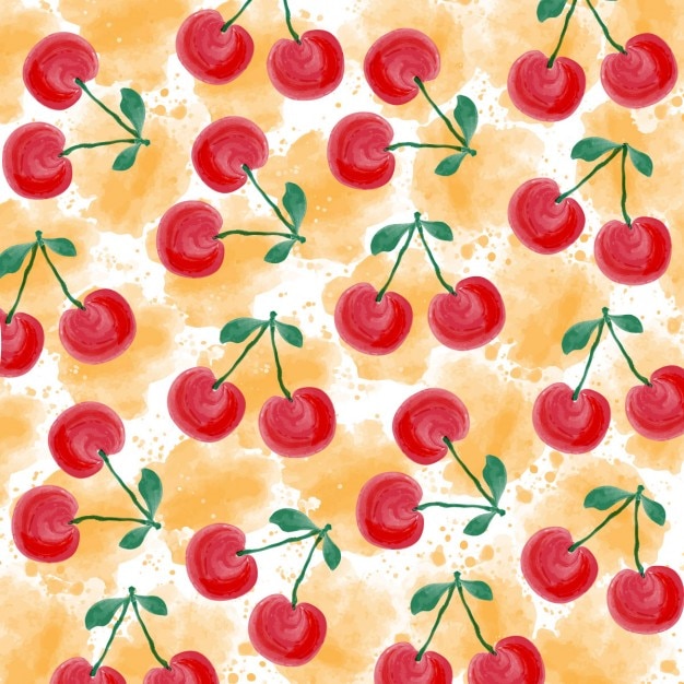 Cherries pattern