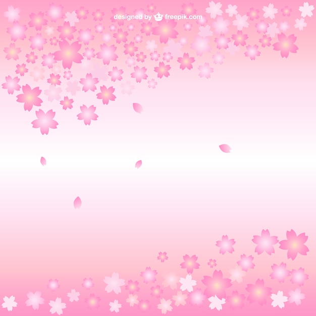 Free Vector | Cherry blossom background