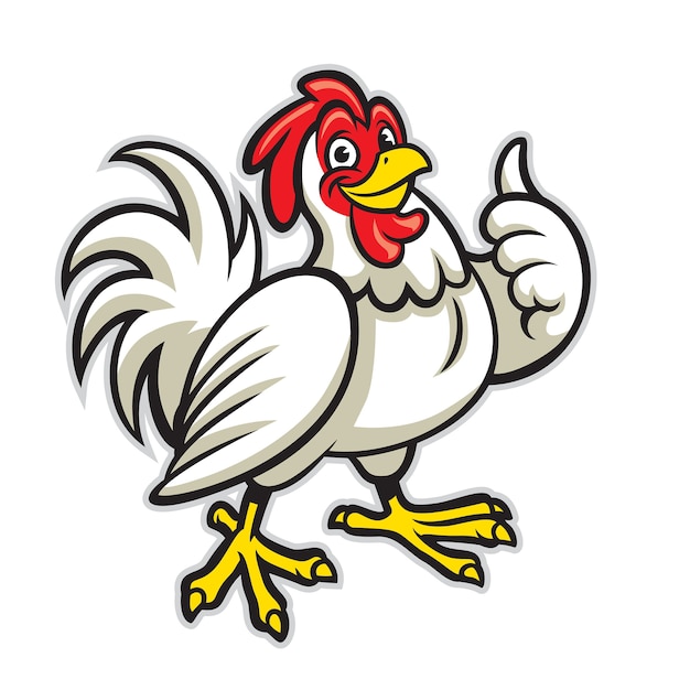 Download Free Chicken Cartoon Thumb Up Premium Vector Use our free logo maker to create a logo and build your brand. Put your logo on business cards, promotional products, or your website for brand visibility.