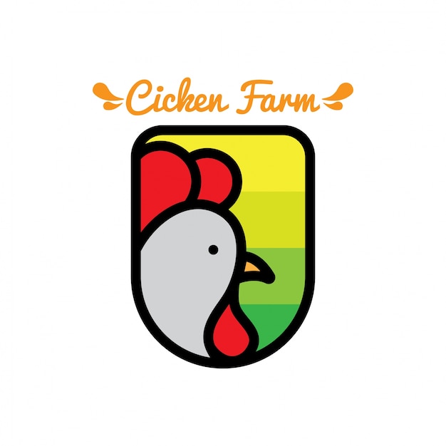 Download Free Chicken Farm Logo Premium Vector Use our free logo maker to create a logo and build your brand. Put your logo on business cards, promotional products, or your website for brand visibility.