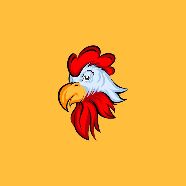 Premium Vector | Chicken head design