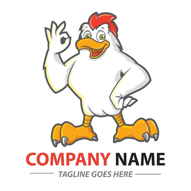 Download Free Chicken Logo Premium Vector Use our free logo maker to create a logo and build your brand. Put your logo on business cards, promotional products, or your website for brand visibility.