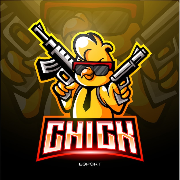 Download Free Chicks Esport Logo For Electronic Sport Gaming Logo Premium Vector Use our free logo maker to create a logo and build your brand. Put your logo on business cards, promotional products, or your website for brand visibility.