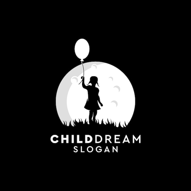 Download Free Child Dream Logo Design Vector Illustration Premium Vector Use our free logo maker to create a logo and build your brand. Put your logo on business cards, promotional products, or your website for brand visibility.