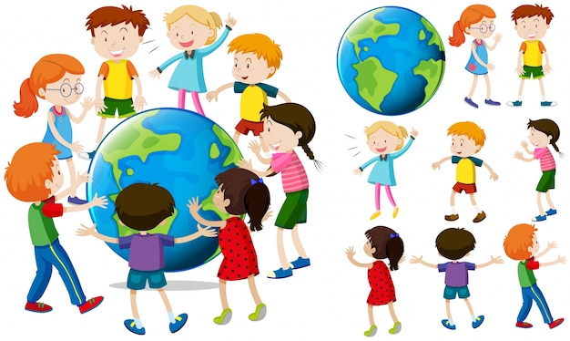 Free Free Earth Child Svg 657 SVG PNG EPS DXF File