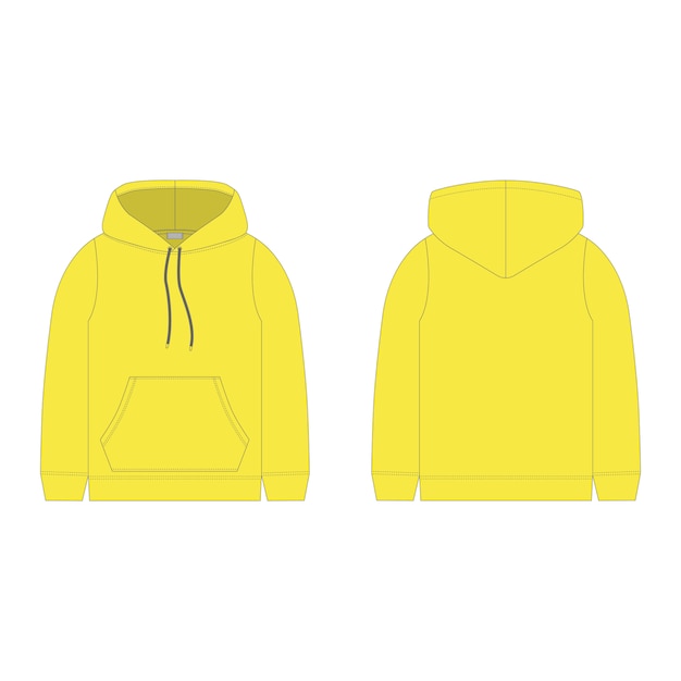 childrens yellow hoodie